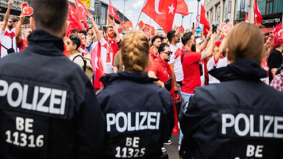 EURO 2024: Türkiye-Hollanda maçı sonrası Almanya’da 64 soruşturma