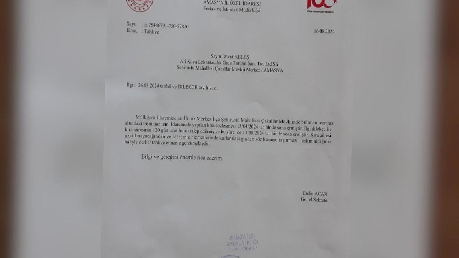 Amasya’da içkili restoranlar bir bir kapanıyor: Vali bey içkili işletme istemiyor