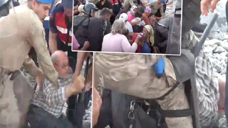 Fethiye’de HES protestosu yapan köylülere jandarma müdahalesi: 7 kişi darbedilerek gözaltına alındı
