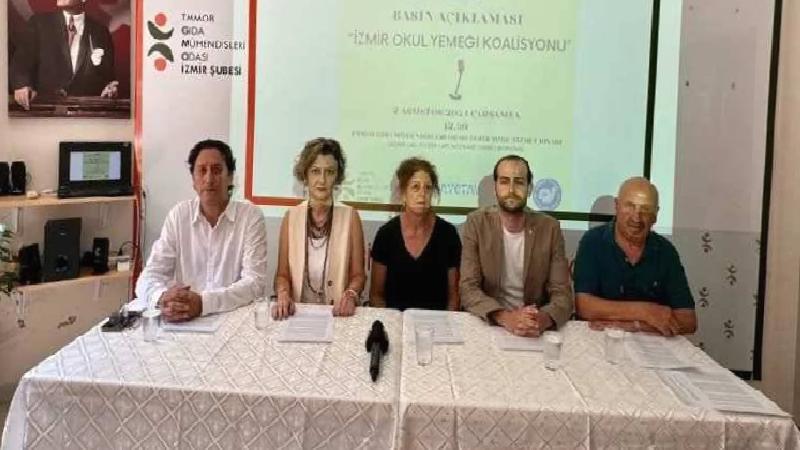 İzmir Okul Yemeği Koalisyonu kuruldu: Çocuklara bedelsiz bir öğün yemek temin etmek sosyal devletin görevidir