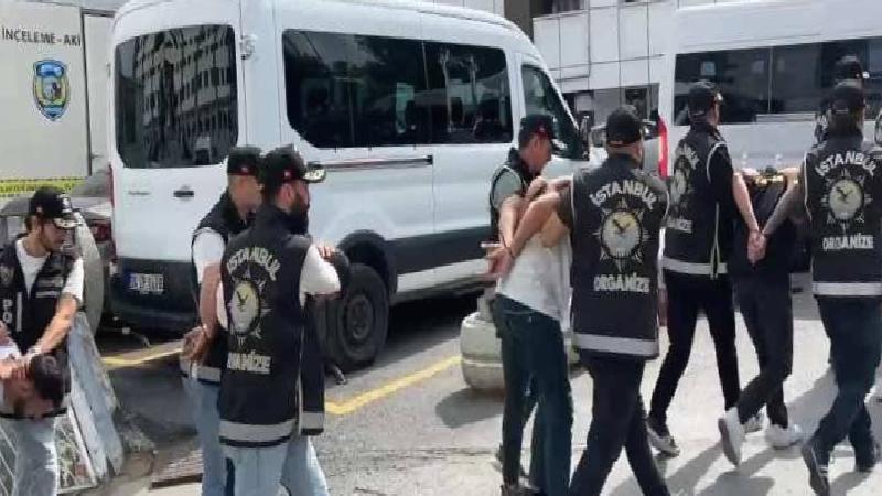 Beykoz’da bulunan el bombalarıyla ilgili gözaltına alınan 9 kişi adliyeye sevk edildi