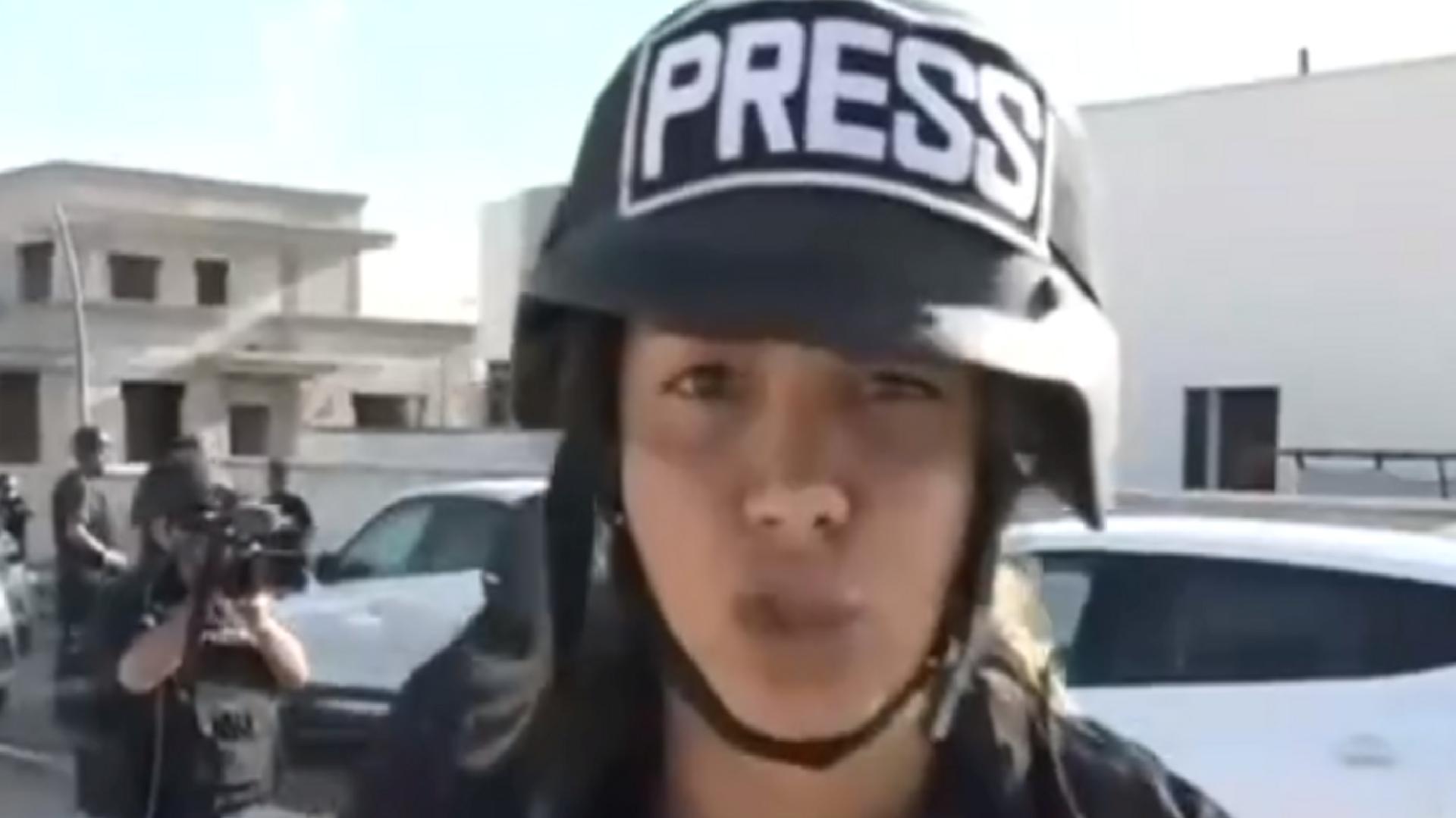 Lübnan’da canlı yayın yapan Fulya Öztürk ve ekibine müdahale edildi: Saldırının ardından yayın kesildi