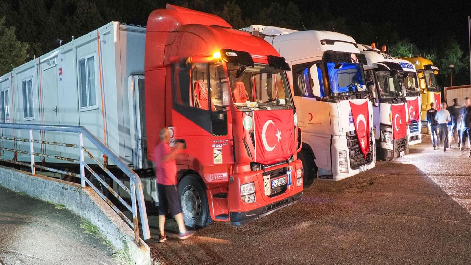 Bosna Hersek’te sel: Türkiye’den gönderilen konteyner evler sel bölgesine ulaştı