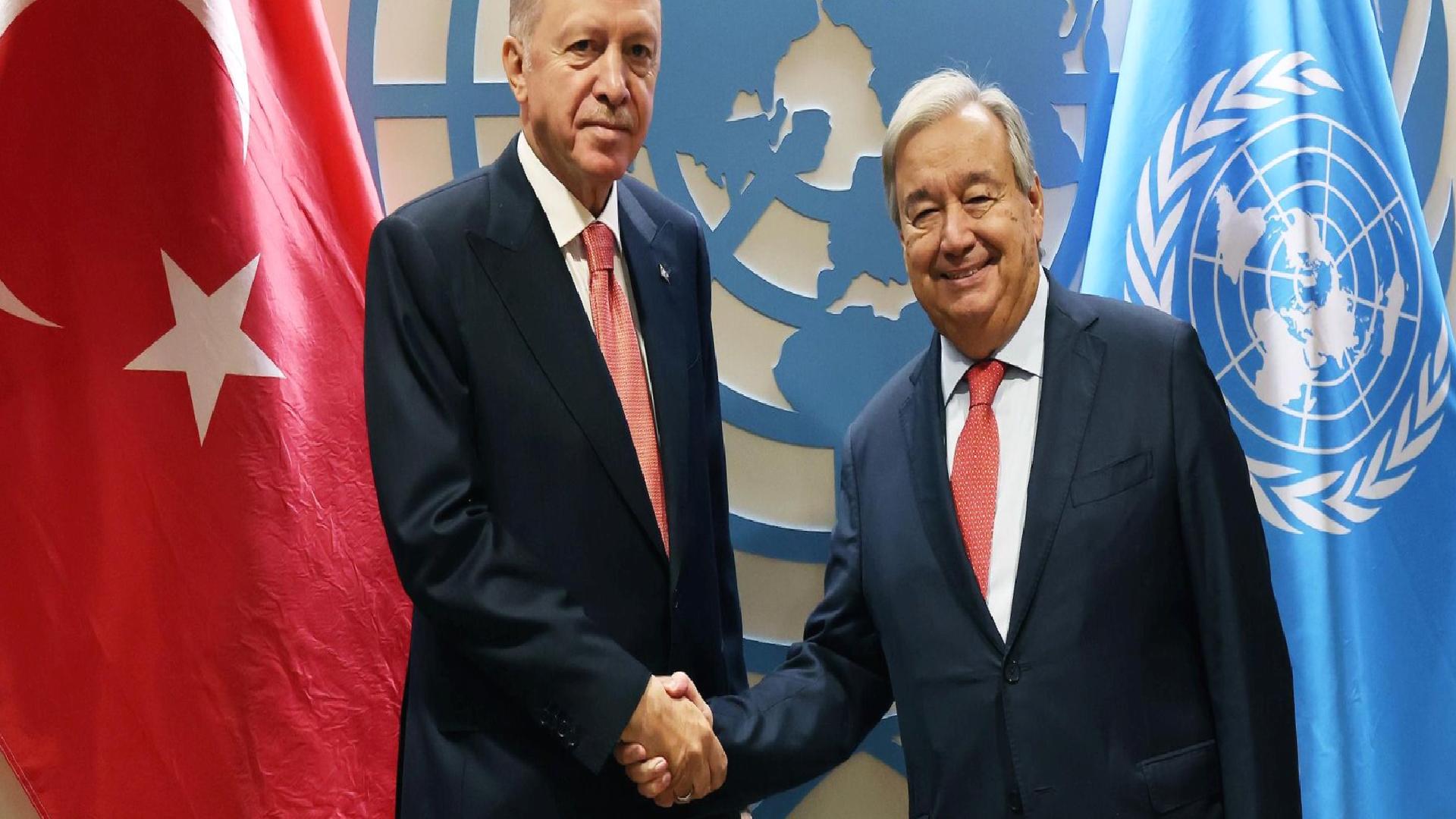 Cumhurbaşkanı Erdoğan’dan BM’ye mesaj: ‘Teşkilat kuruluş yıldönümünü mlesef buruk bir şekilde idrak ediyor’