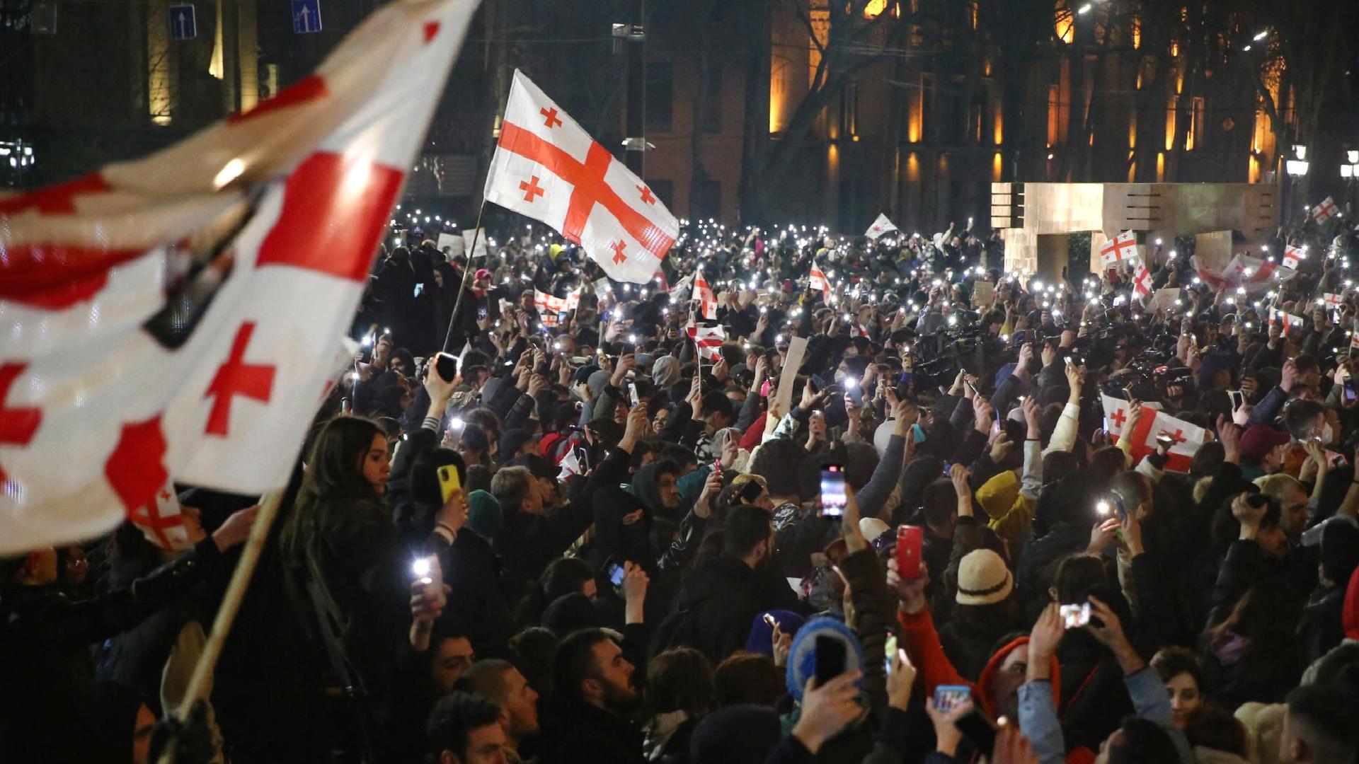 Gürcü Rüyası Partisi, Parlamento seçimlerini kazandı