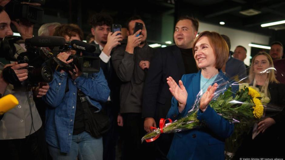 Moldova’da Cumhurbaşkanı Sandu yeniden seçildi