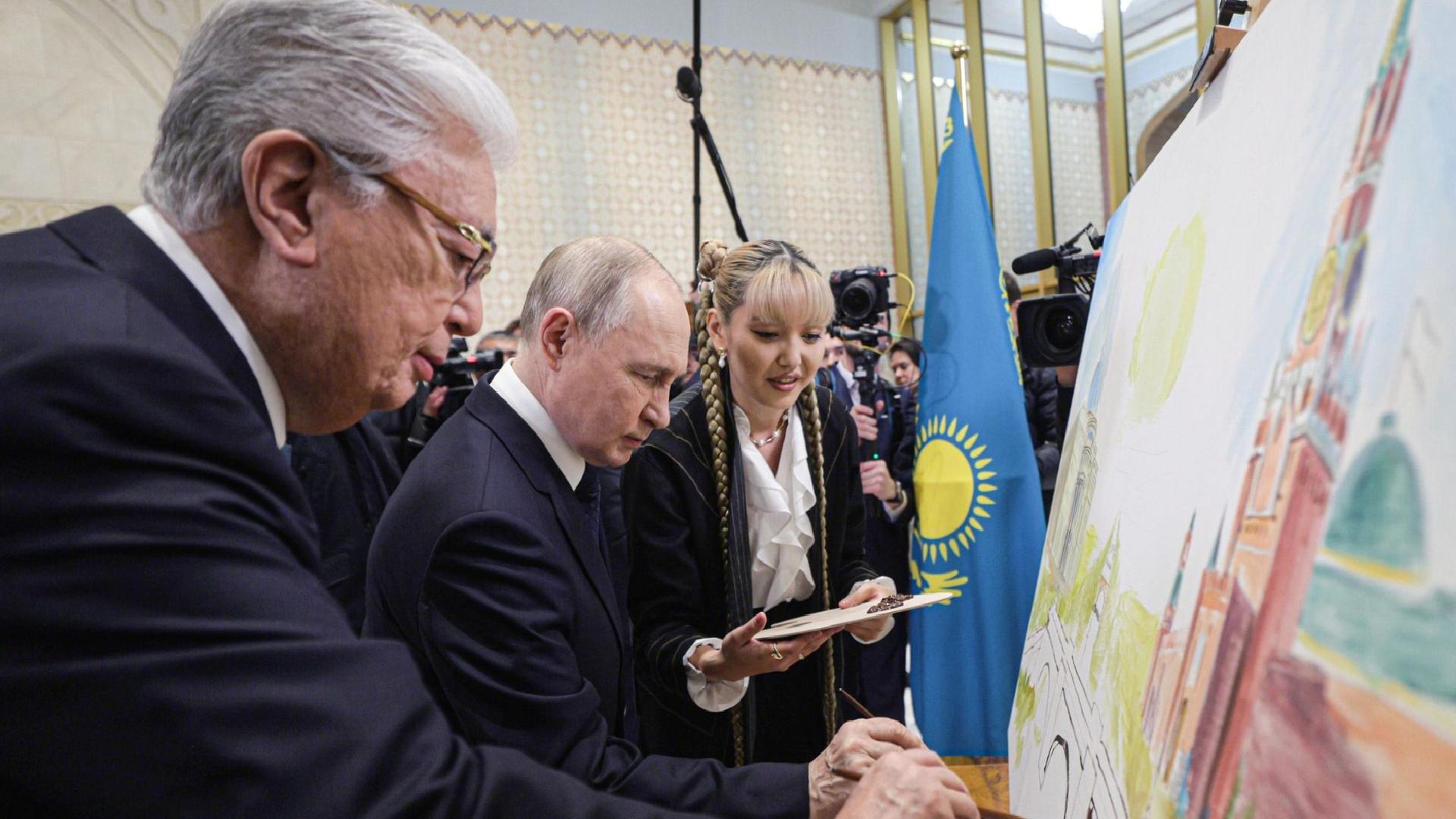 Putin: Moskova ile Astana arasındaki ilişkiler en iyi şekilde gelişiyor