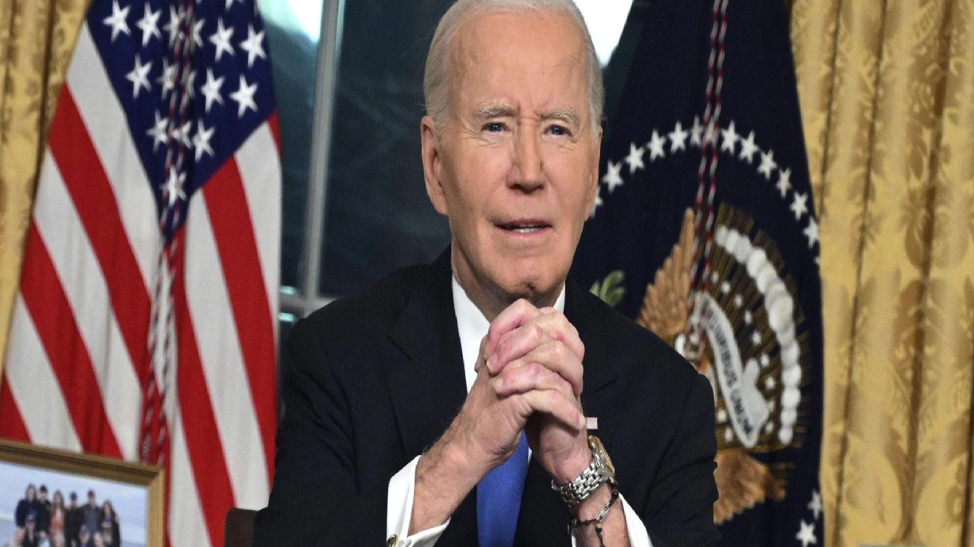 Biden son kez ulusa seslendi: Rusya’dan bir kez bile bahsetmedi