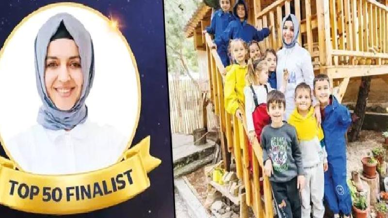 Rumeysa öğretmen, ‘açık hava sınıfı’ modeliyle dünyanın en iyi 50 öğretmeninin arasına seçildi