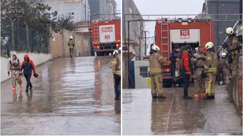 Tuzla’da kimyasal madde sızıntısı olan fabrikanın işçileri tedbir amaçlı tahliye edildi