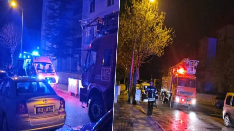 Çorum’da polisin dikkati binada olası doğal gaz patlamasını önledi