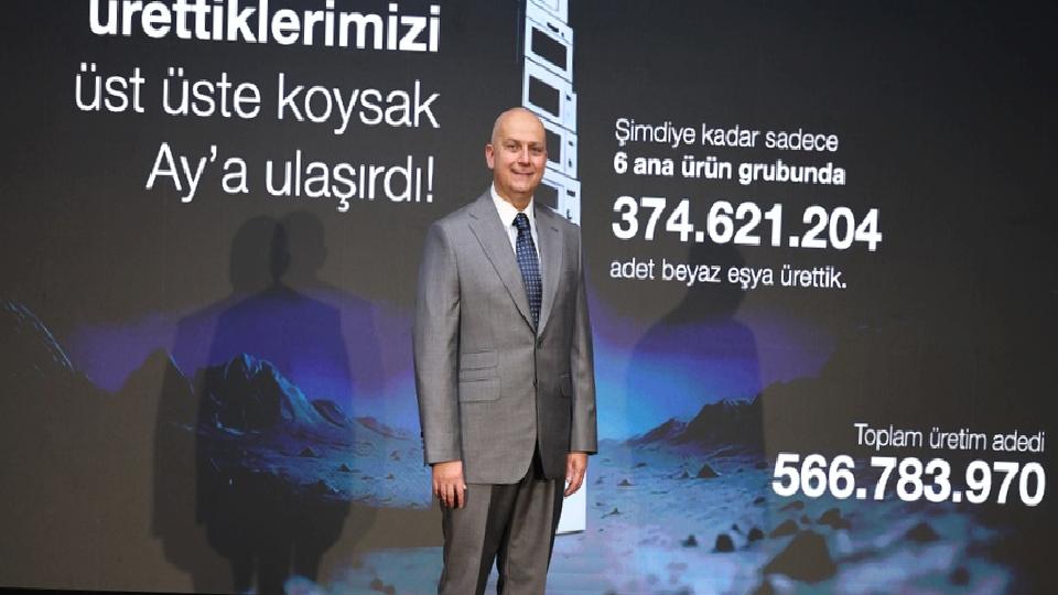 Can Dinçer: 70 yılda üretilen Arçelik ürünleri Ay’a ulaştı