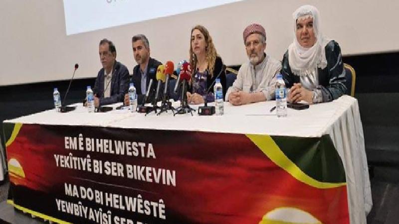 Demokratik Birlik İnisiyatifi kuruldu: Abdullah Öcalan’ın barış ve demokratik toplum çağrısının tarihsel önemini çok net görmekteyiz, desteklemekteyiz