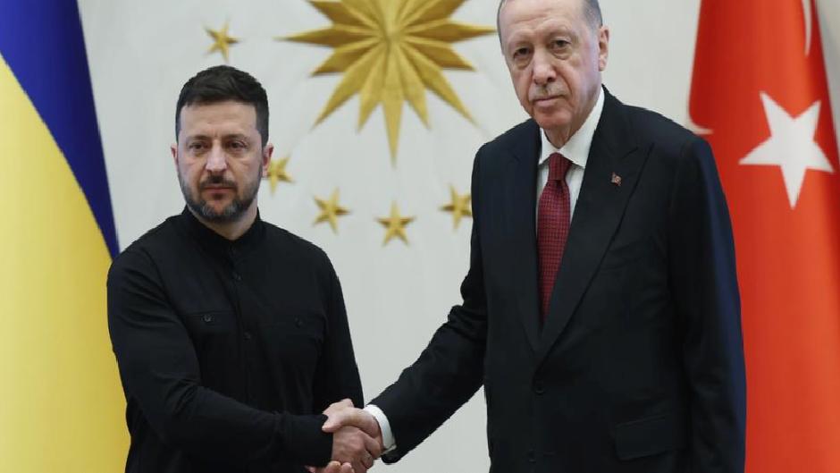 Erdoğan-Zelenskiy görüşmesi sona erdi