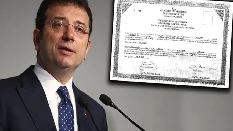 İstanbul Üniversitesi’nden İmamoğlu’nun iptal edilen diplomasına: Aday olma hakkını engeller
