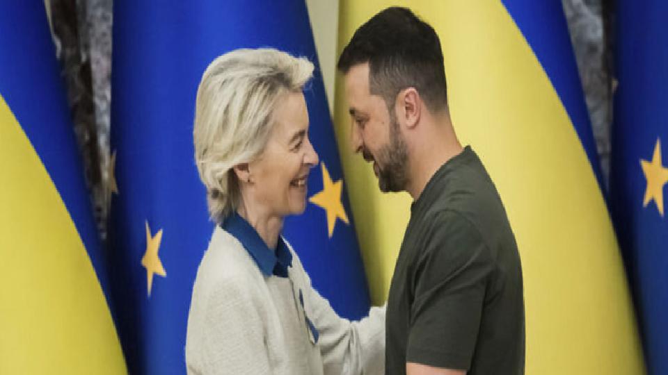 Zelenskiy AB’nin Rusya’ya yaptırım paketini görüştü
