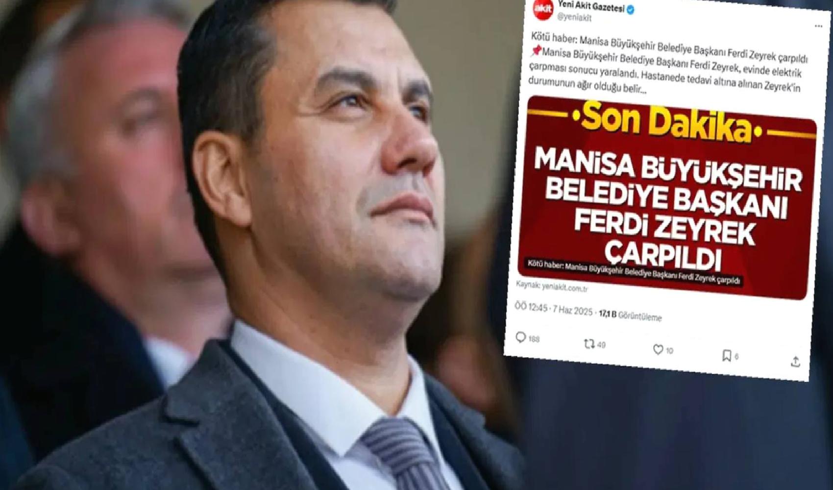 Ferdi Zeyrek hakkındaki başlığı tepki çeken Yeni Akit’e gazete binası önünde protesto: Adını kirli manşetlerle örseleyemezsiniz