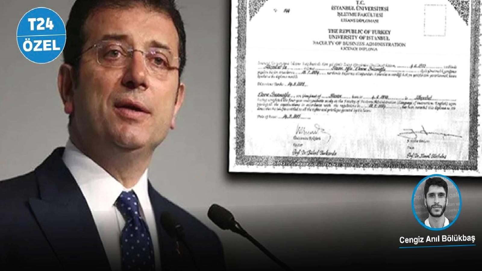 Fakülte dekanı istifa etmişti: Üniversite yönetimi, İmamoğlu’nun diplomasını YÖK’ten vekalet onayı gelmesini beklemeden iptal etmiş!