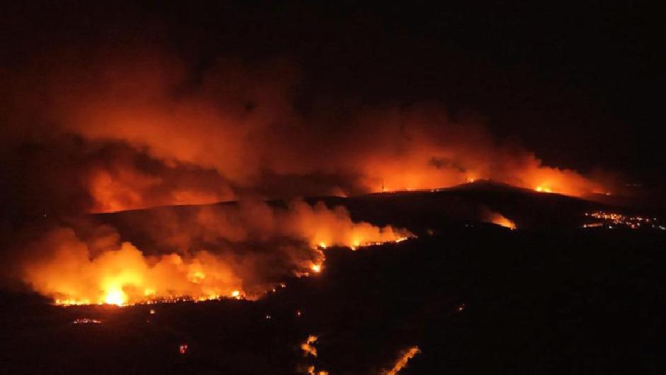 Tekirdağ’daki yangın Çanakkale’ye sıçradı