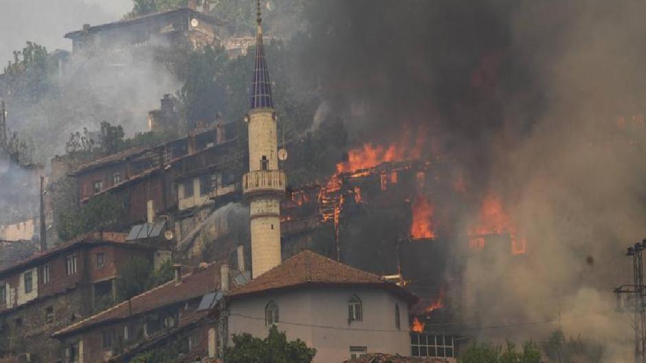 Türkiye’de son bir haftada 624 yangın çıktı