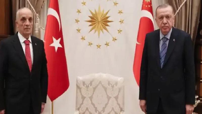 Cumhurbaşkanı Erdoğan ile görüşen TÜRK-İŞ Genel Başkanı Atalay açıkladı: Üyelerimiz ne derse yola öyle devam edeceğiz