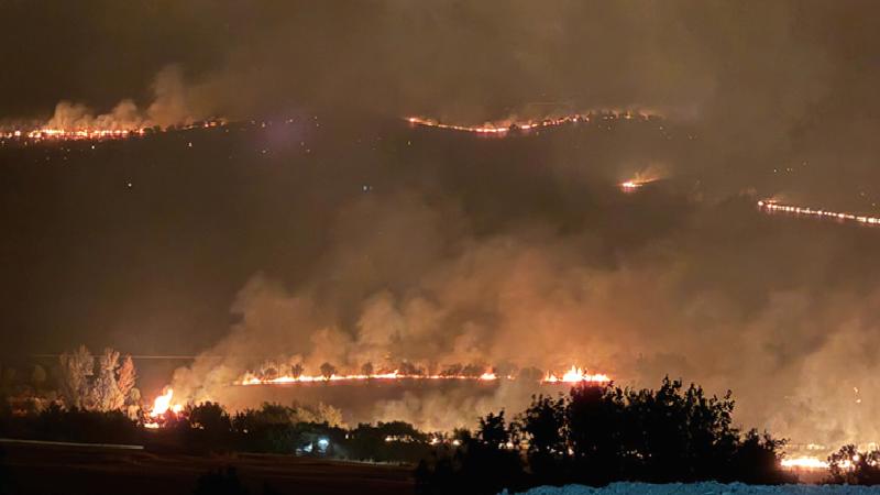Diyarbakır’ın Hani ve Lice ilçelerinde orman yangınları: Alevler yerleşim yerlerine yaklaştı