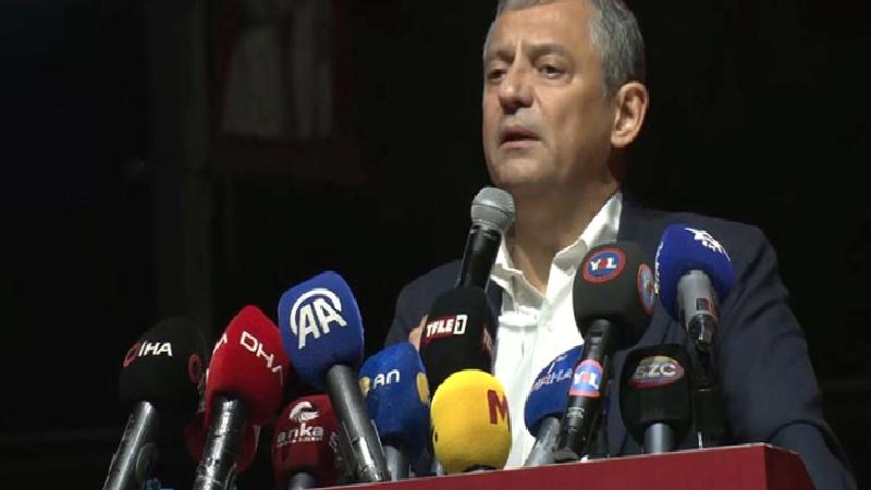 Özgür Özel: Bir çözüm gelecekse bir siyasi partinin lütfuyla değil; bu milletin barışa olan, kardeşliğe olan inancıyla gelecektir