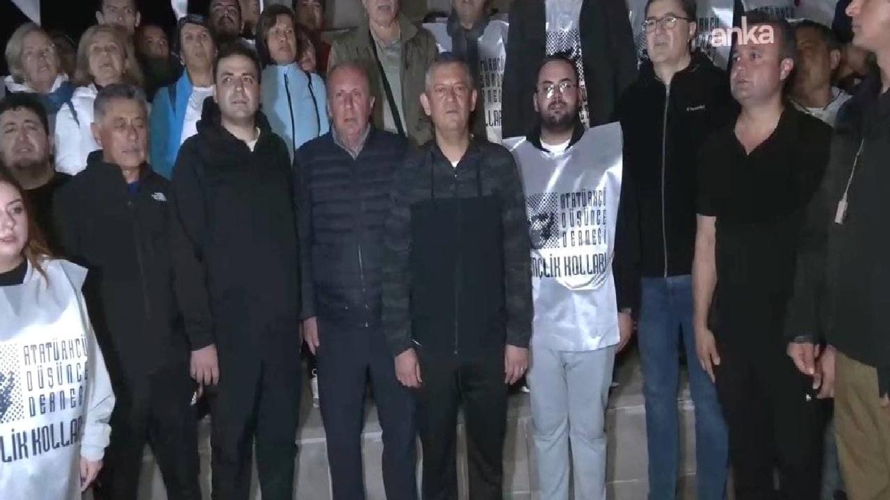 Özgür Özel, Büyük Taarruz’un 103’üncü yıl dönümünde Şuhut’tan Kocatepe Atatürk Anıtı’na yürüdü, gün doğumunda fotoğraf çektirdi