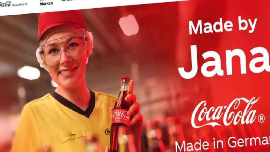 Almanya’da boykot edilen Coca Cola’ya kamuflaj