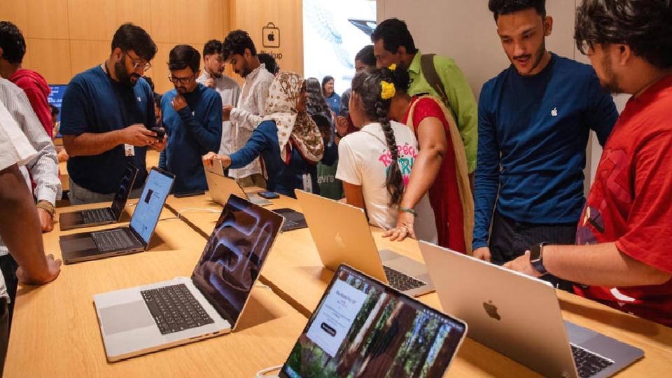 Apple Hindistan’da rekor kırdı