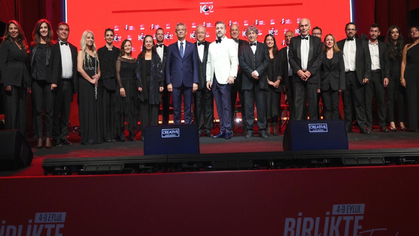 CHP Genel Merkezi’nde 102’nci yıl resepsiyonu