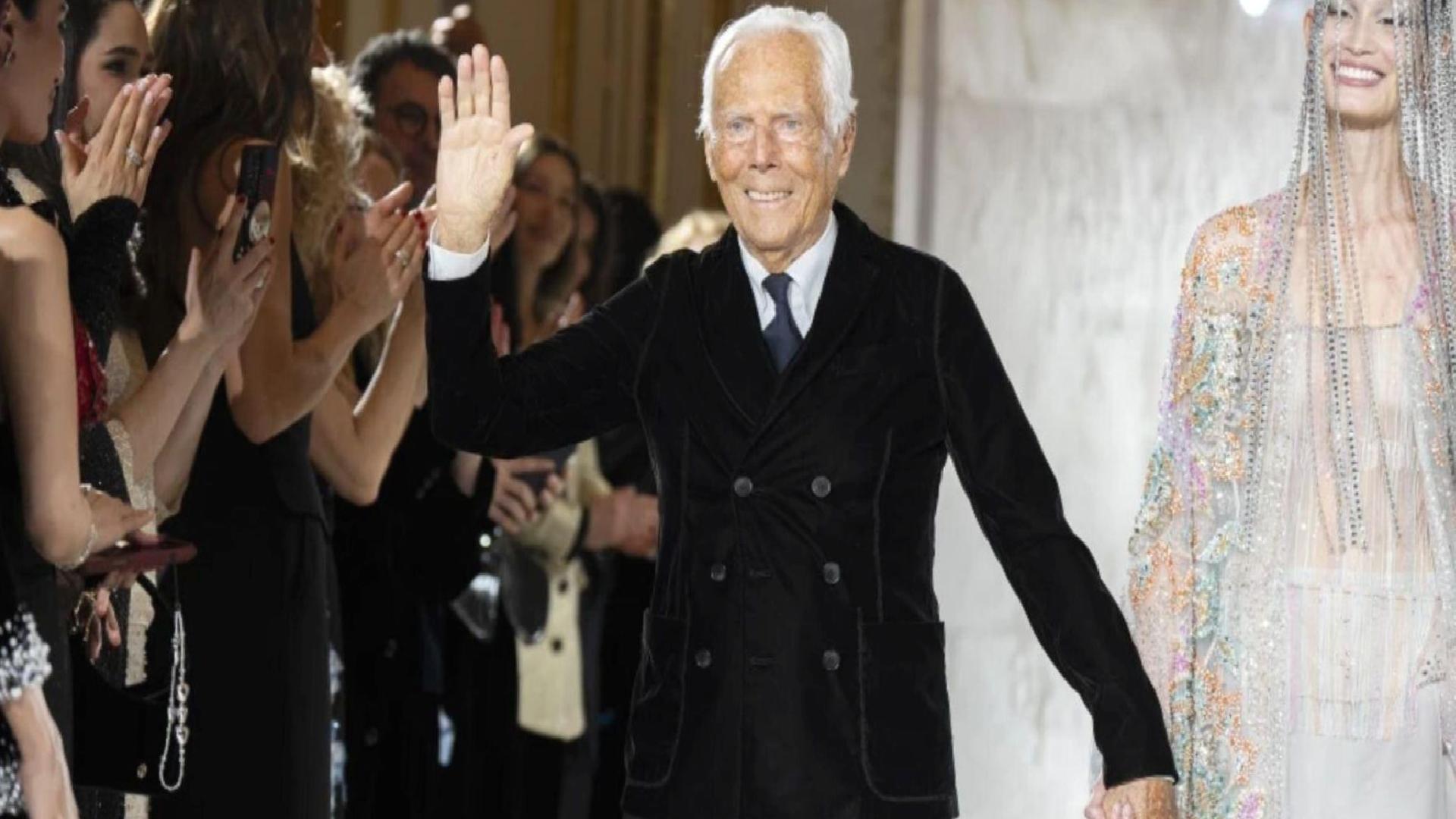 İtalyan moda tasarımcısı Giorgio Armani hayatını kaybetti