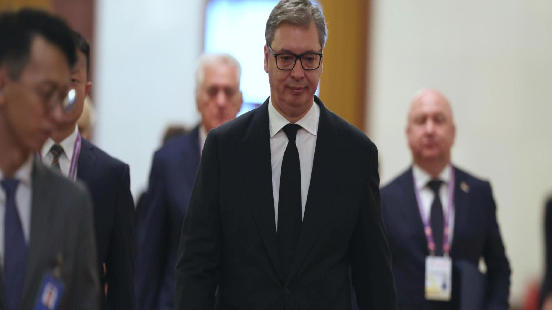 Vucic, Çin’de konuştu: Komşu ülkeleri bize karşı silahlandırıyorlar