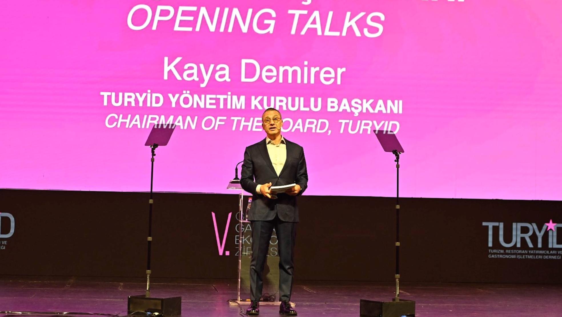 5. Global GastroEkonomi Zirvesi yapıldı: ‘Yarın neyi yetiştirebileceğiz?’ sorusunu sormalıyız