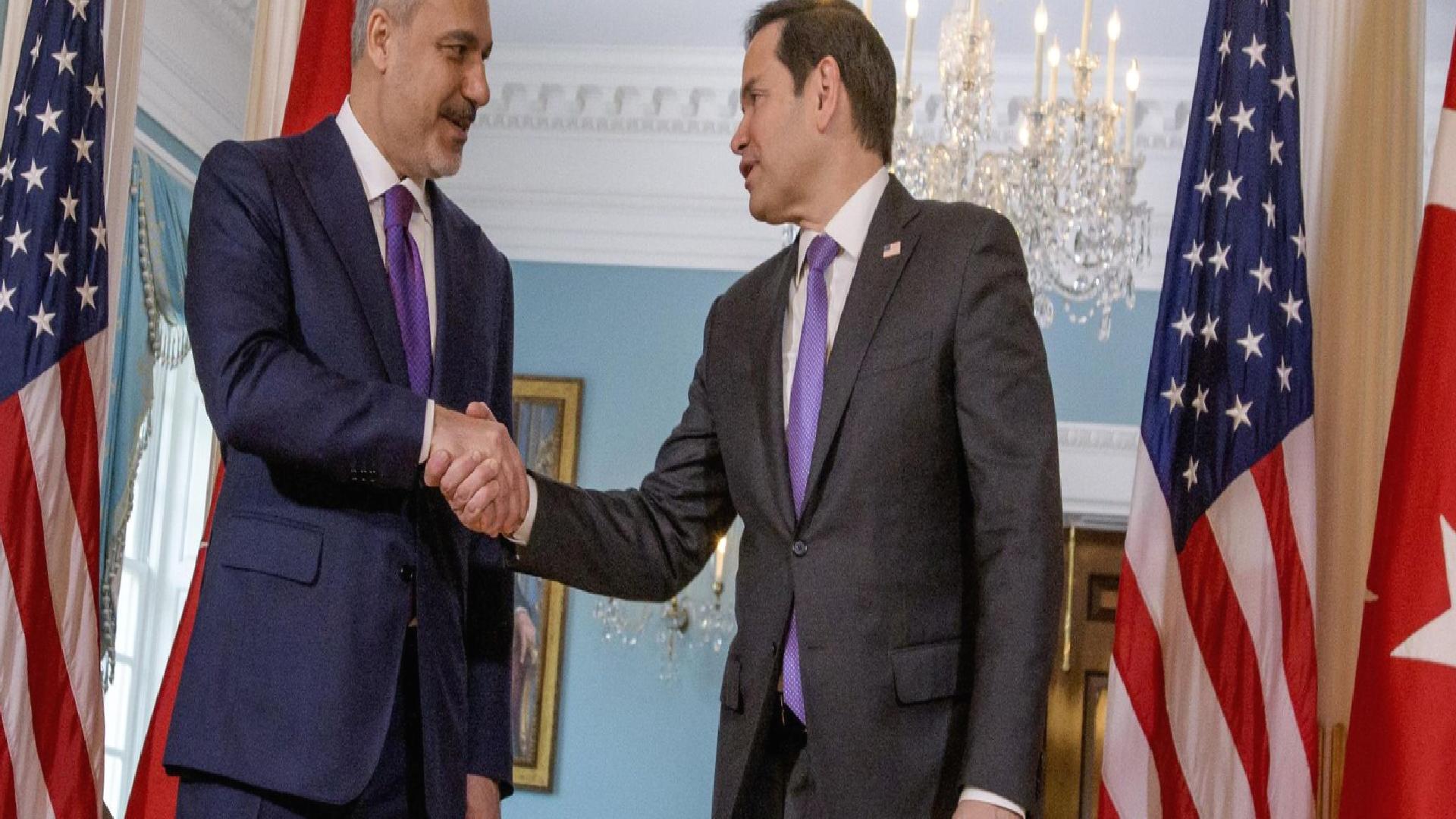 Dışişleri Bakanı Fidan ve ABD’li mevkidaşı Rubio telefonda Gazze’yi görüştü