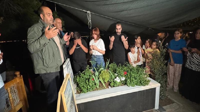 Narin Güran cinayeti davasında tahliye olan sanıklar Narin’in mezarını ziyaret etti
