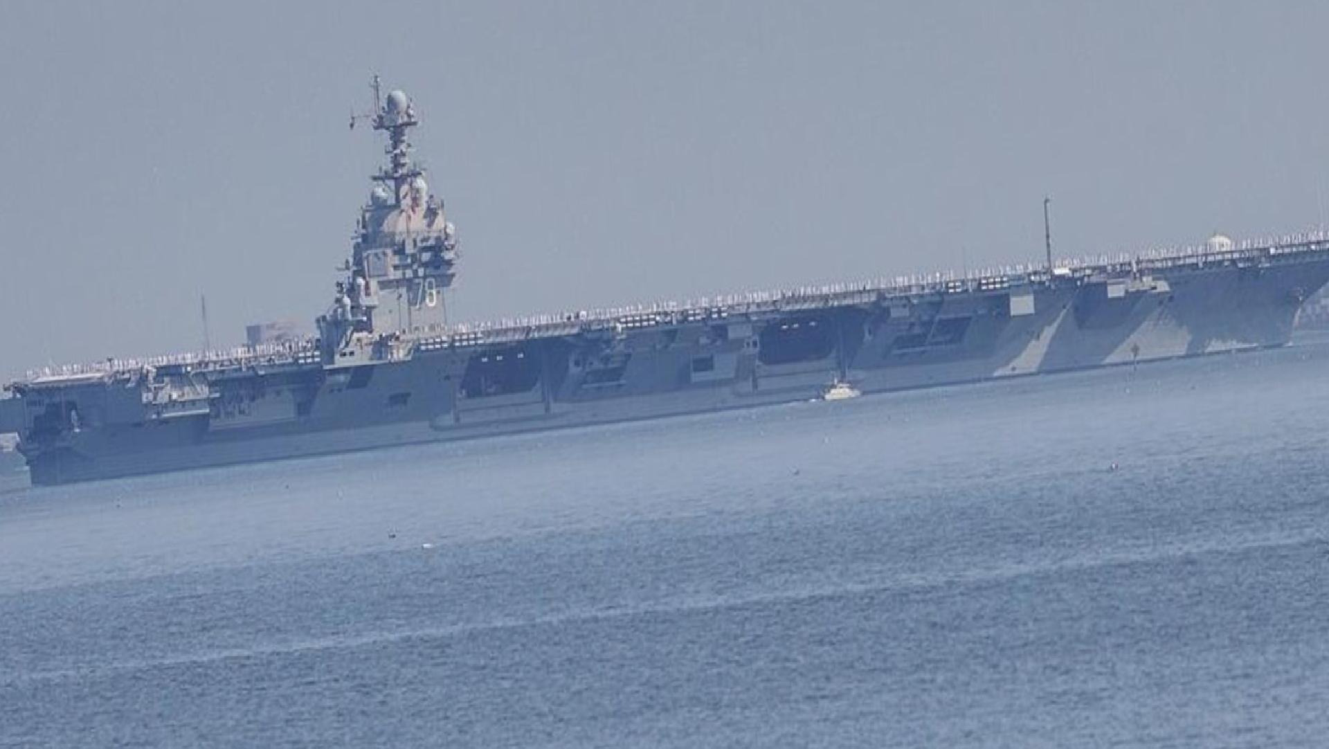 ABD’nin gönderdiği Gerald R. Ford uçak gemisi Karayiplere ulaştı