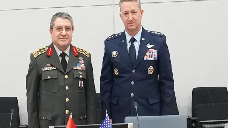 Genelkurmay Başkanı Bayraktaroğlu, ABD’li mevkidaşı Caine ile görüştü