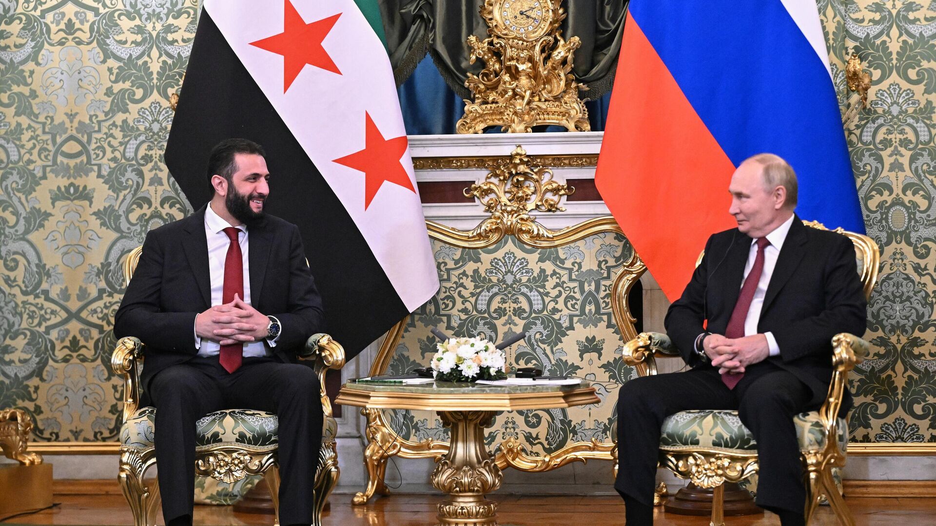 Moskova’da Putin-Şara görüşmesi başladı