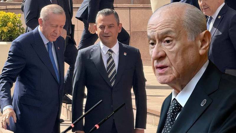 Özgür Özel’den ‘iç cephe’ çıkışı: Sayın Bahçeli’nin ifadesi doğrudur, düzeni bozan Erdoğan’dır!