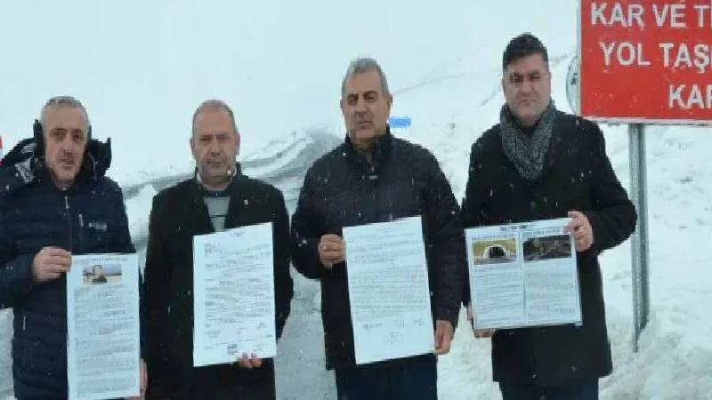 CHP Ardahan’dan ‘Bülbülan’ tepkisi: 21. yüzyılda yol kapatmak ayıptır, Sahara Tüneli derhal başlatılmalı