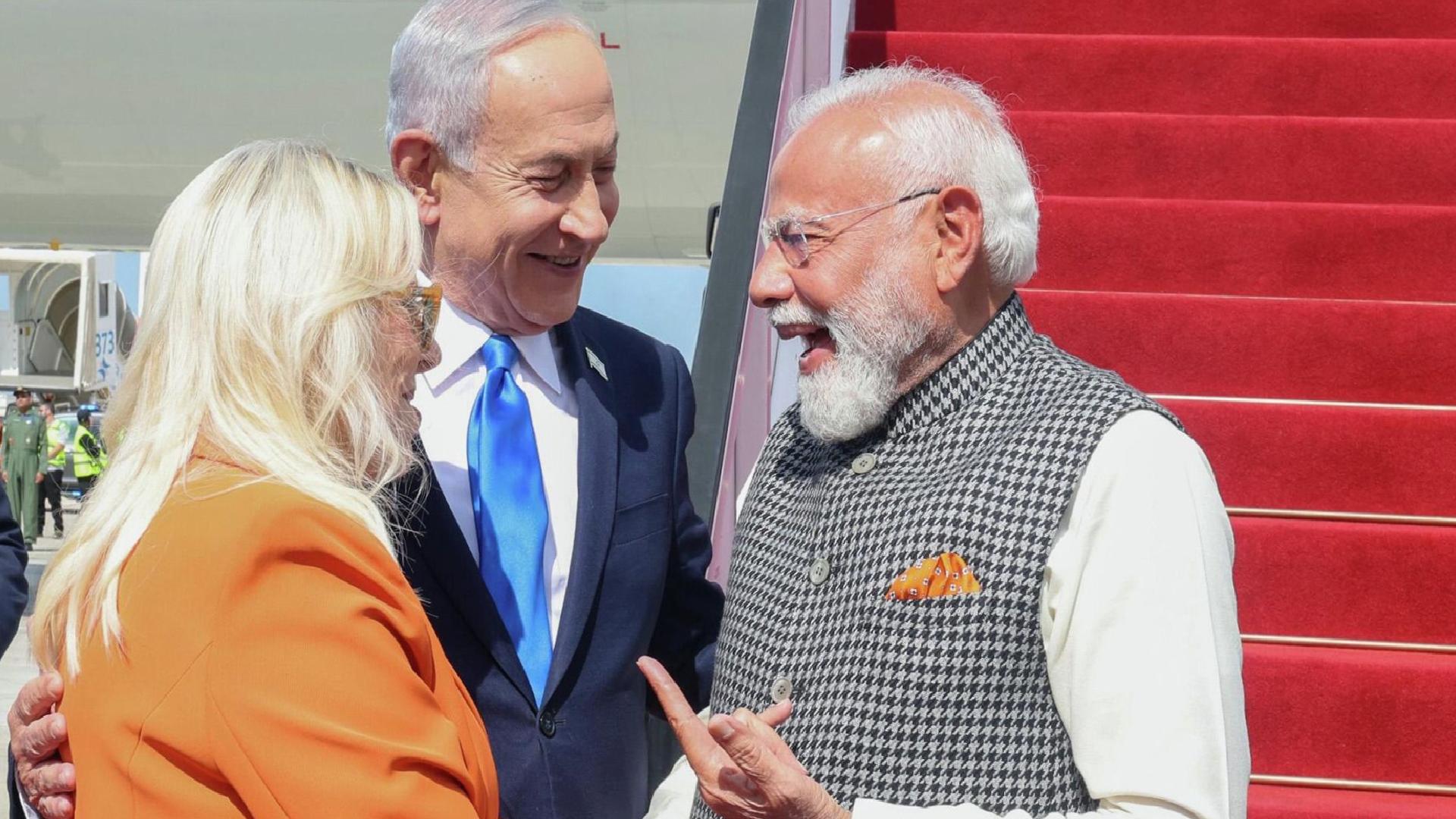 İsrail Başbakanlık Ofisi: Modi’nin ziyareti sırasında İsrail ve Hindistan 16 iş birliği anlaşması imzaladı