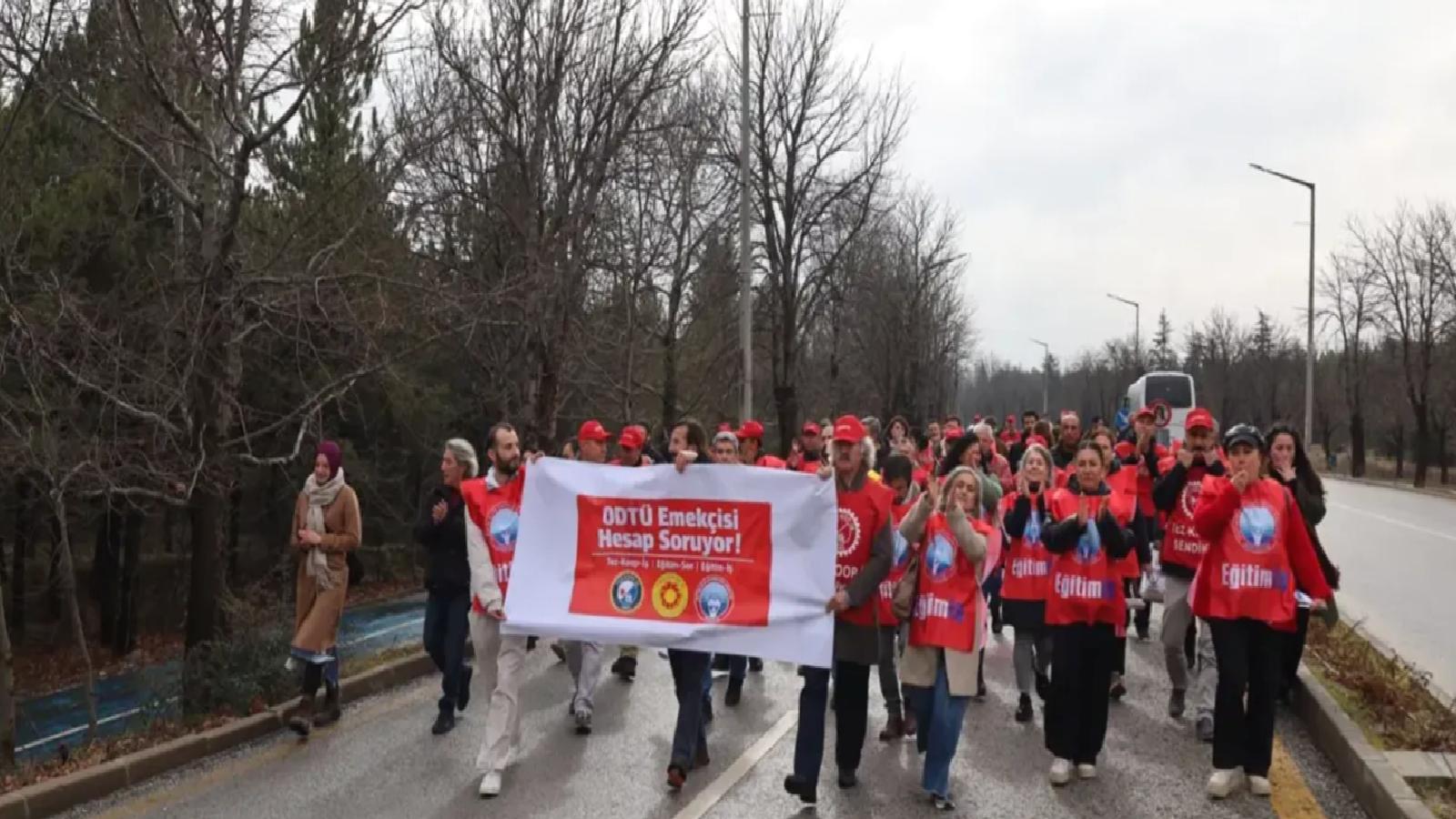 ODTÜ çalışanlarından promosyon tepkisi: Verilen sözler tutulmadı, sadaka istemiyoruz!