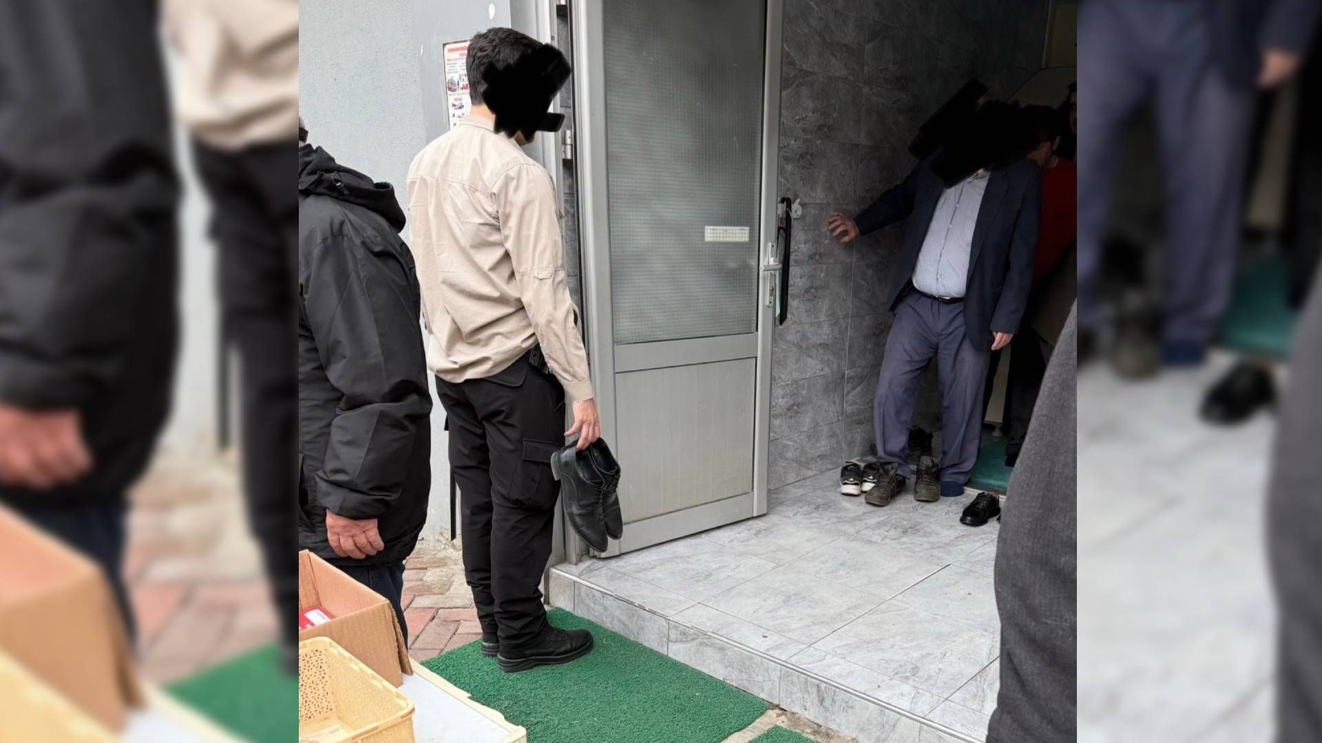 Polisin cami çıkışı kaymakamın ayakkabısını tutması gündem olmuştu; kaymakamdan açıklama geldi