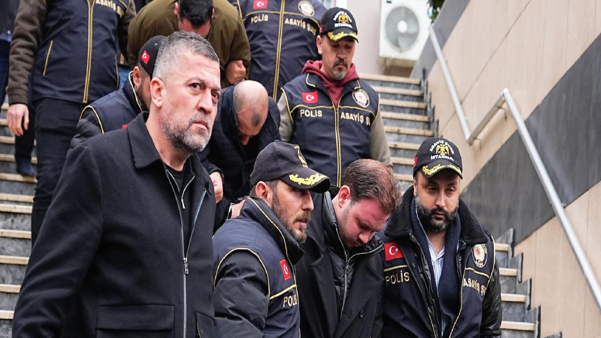 İzzet Yıldızhan ile Aleyna Kalaycıoğlu’nun olduğu 7 şüpheli tutuklandı