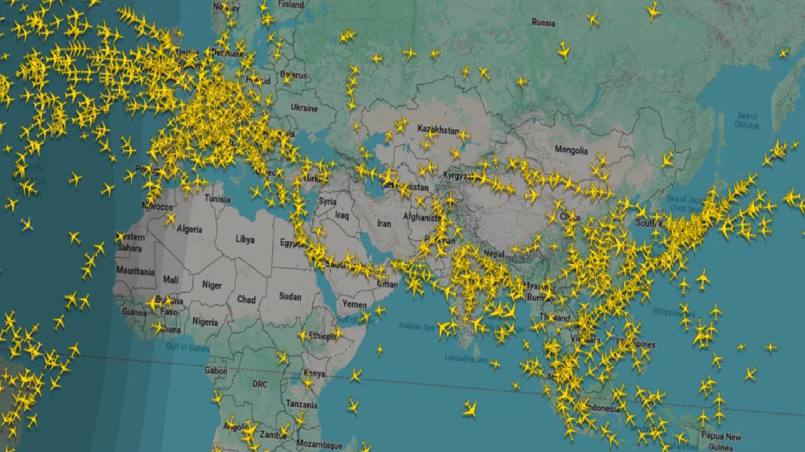 Savaş, rotaları değiştirdi; hava trafiğinde Türkiye öne çıktı