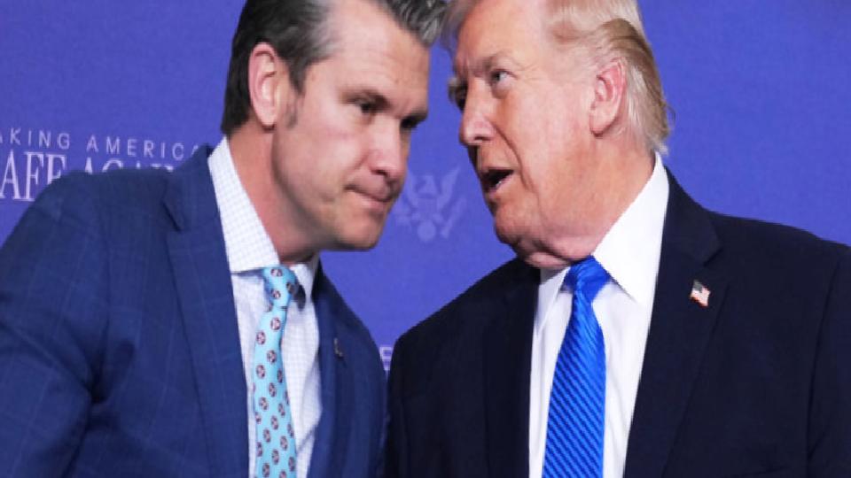 Trump, Hegseth’i övdü: “İran için sesi ilk yükselten sendin”
