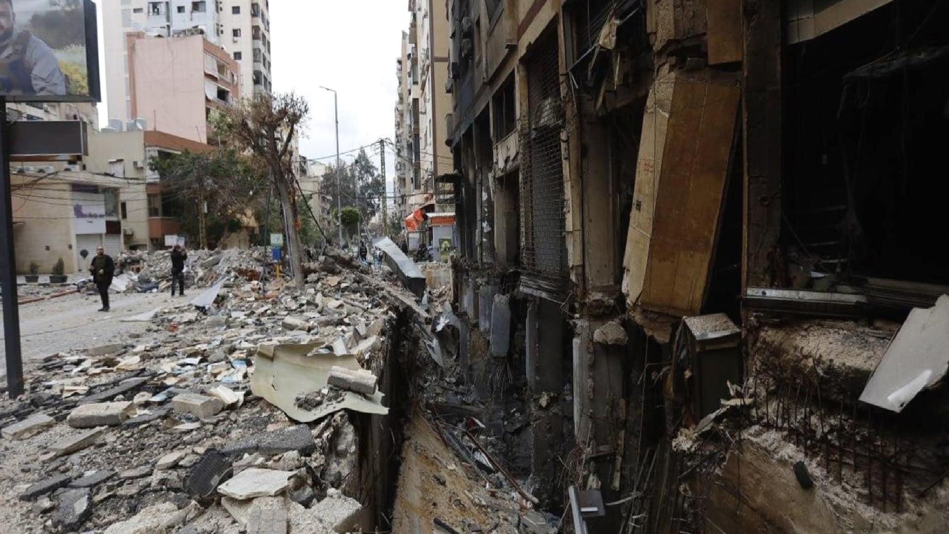 Ateşkes sessizliğindeki savaş yankısı: Beyrut’un güney banliyösü İsrail’in hava saldırılarına maruz kaldı