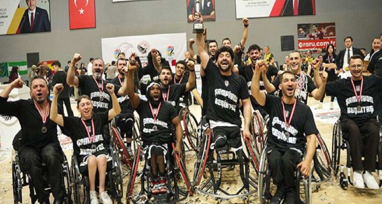 Beşiktaş Tekerlekli Basketbol Takımı Avrupa Kupası 3’te şampiyon oldu