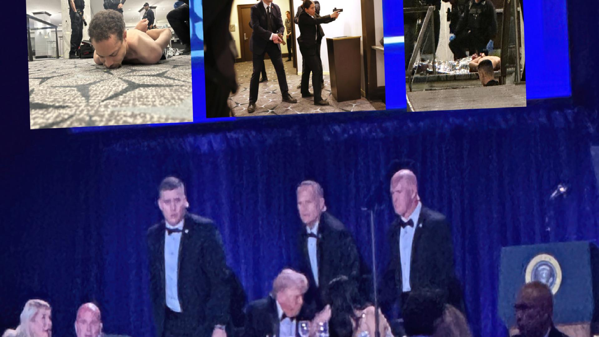 Beyaz Saray yemeğinde silah sesleri: Trump salondan çıkartıldı